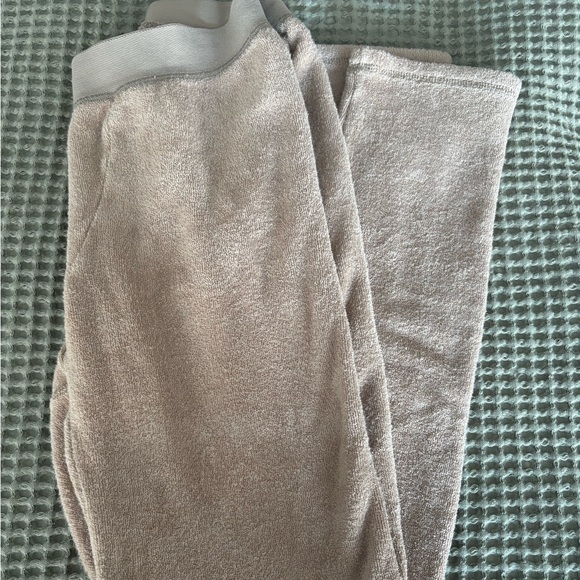 Women's Soft Tan Lounge Pajama Set - Picture 3 of 4